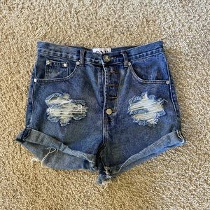 one teaspoon outlaw denim shorts